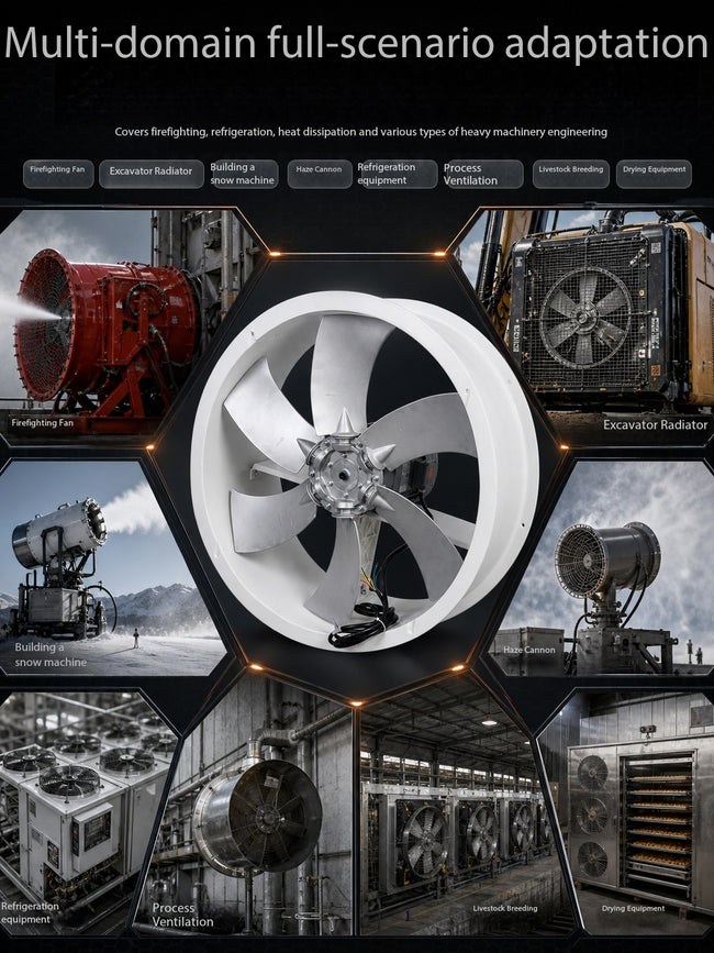630mm Livestock Cooling Axial Fan Hover Image